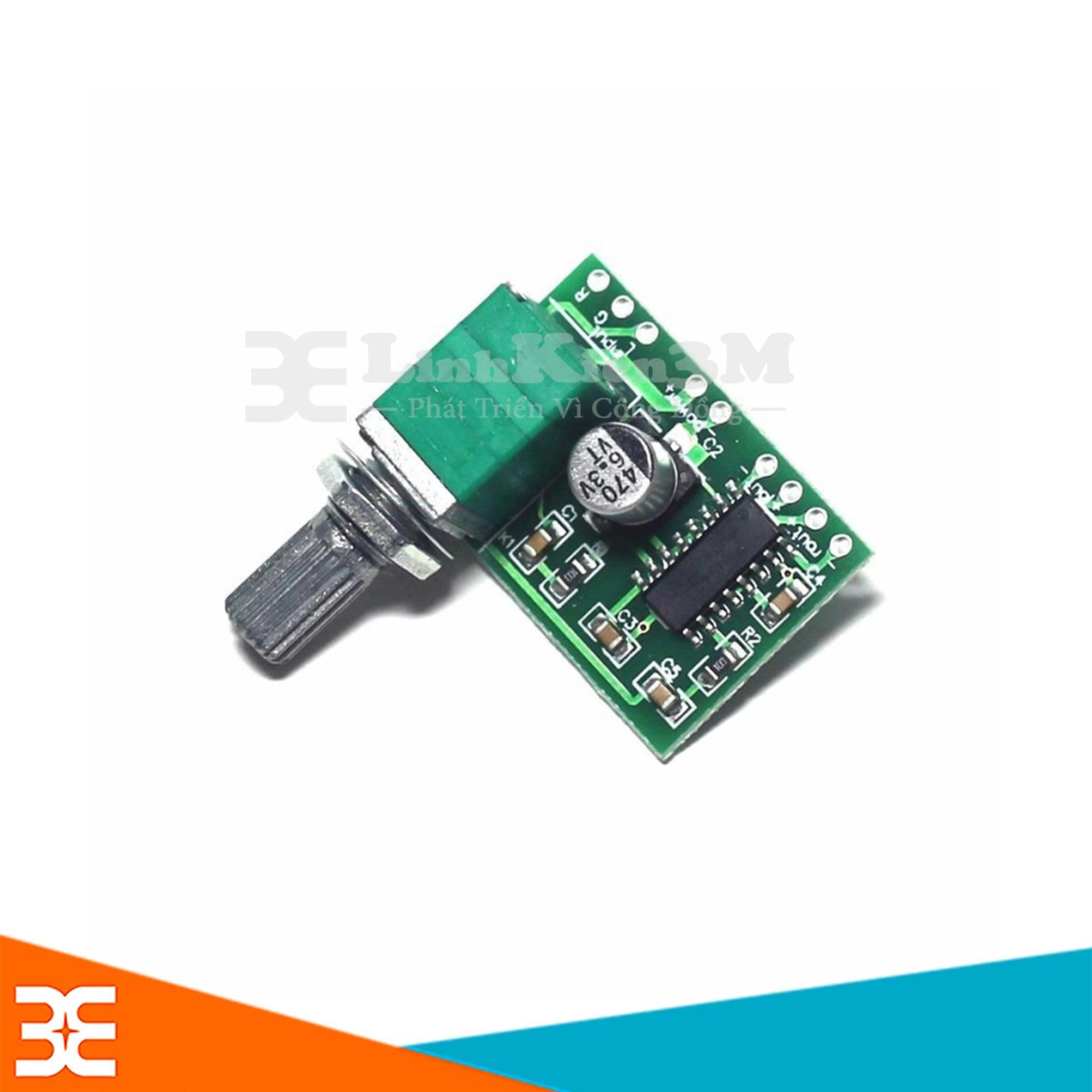 Module Khuếch Đại Audio PAM8403 2x3W 5V Có Núm Chỉnh Volume