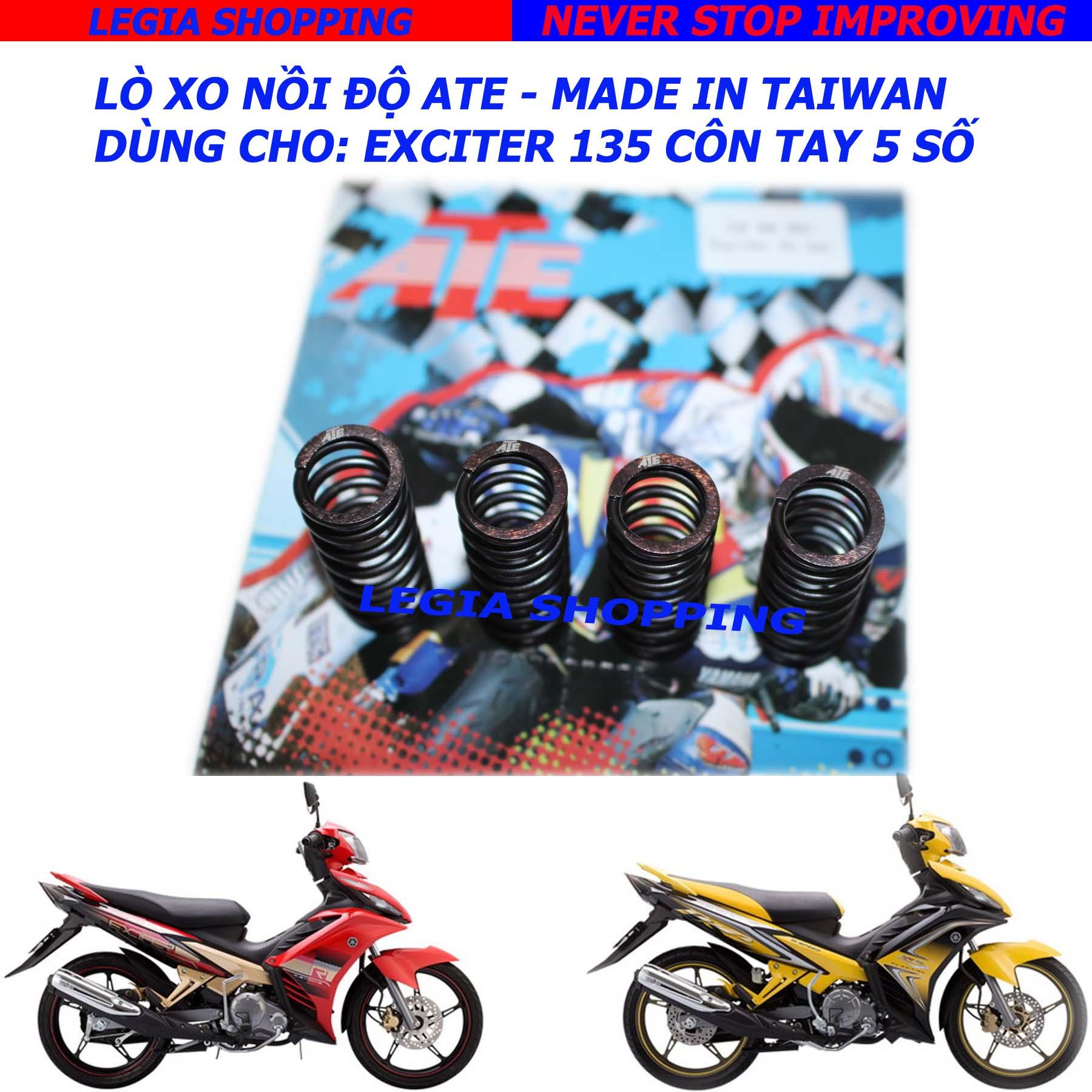 4 cái lò xo nồi độ ate dùng cho yamaha exciter 135 côn tay 5 số