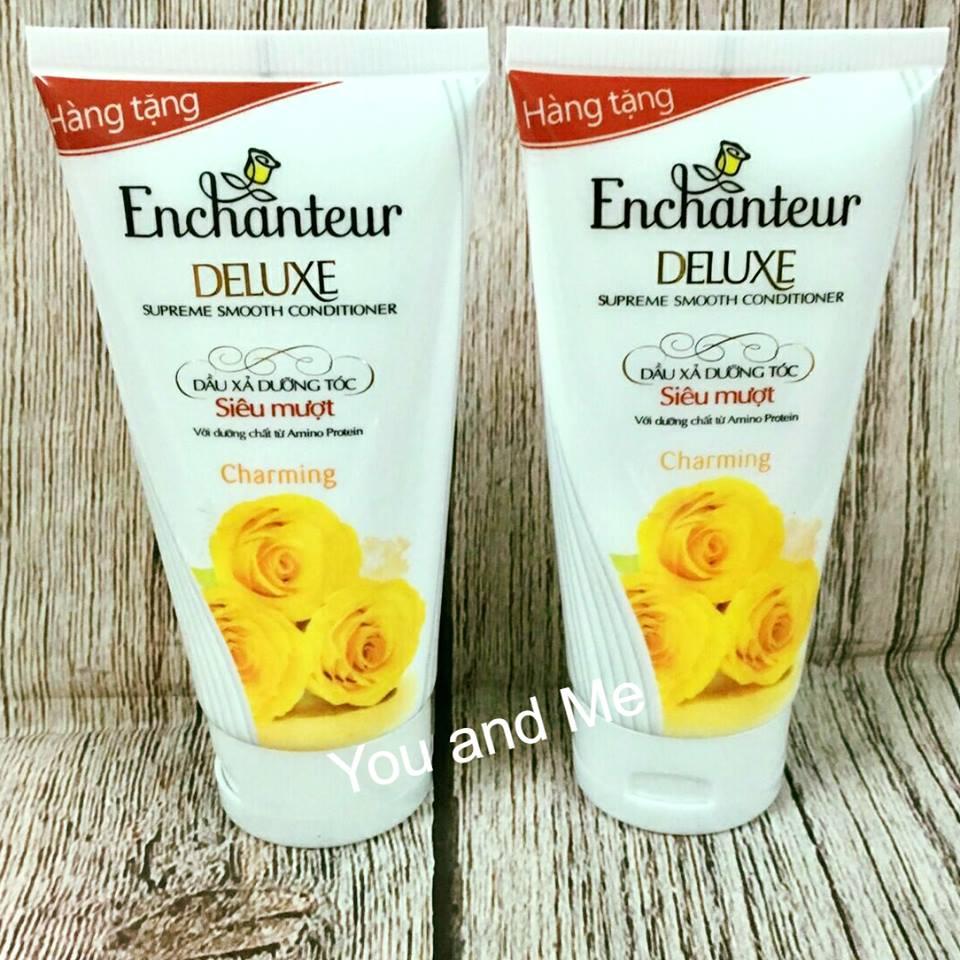 Combo 2 chai Dầu Xả Dưỡng Tóc Siêu Mượt Enchanteur Charming 90g*2 (hàng tặng)