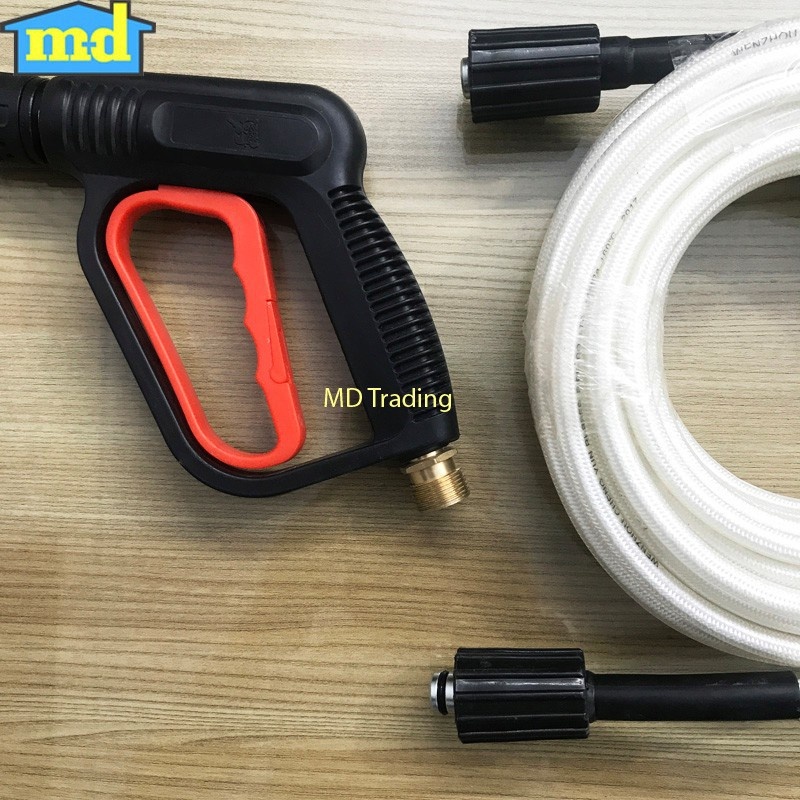 Combo súng và dây rửa xe cao áp 10m 4