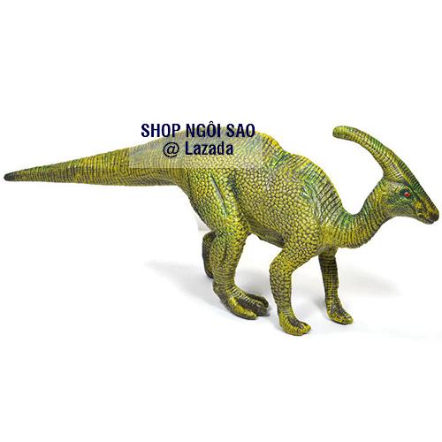 Khủng long ăn cỏ - mào kiếm lớn parasaurolophus - xanh lá