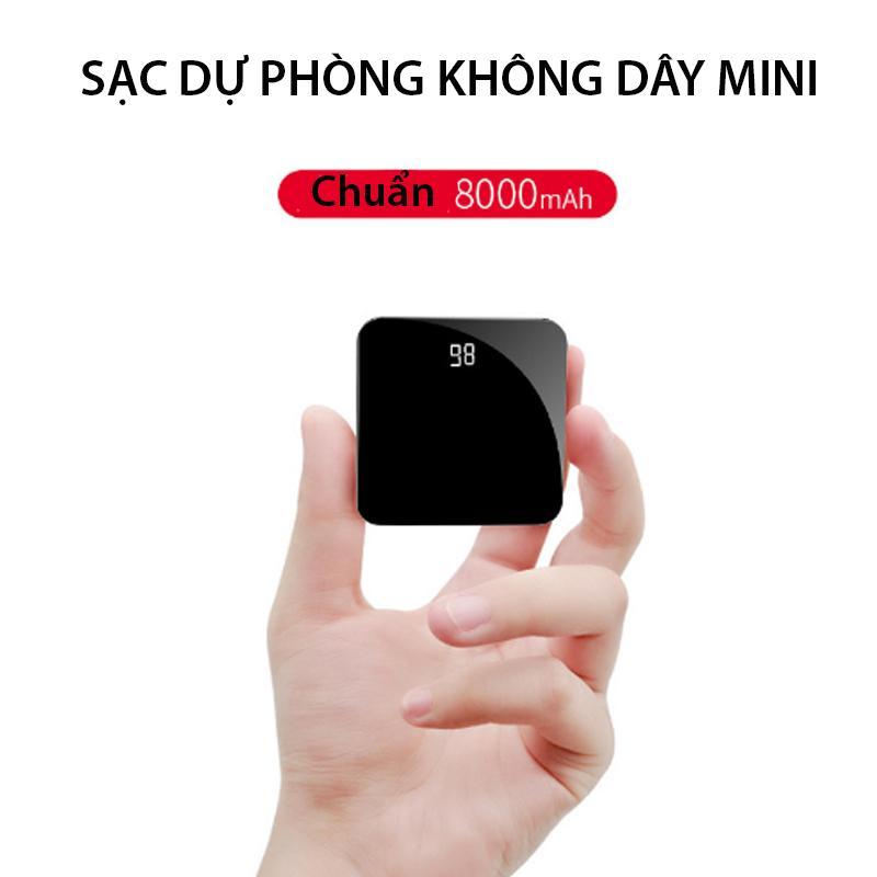 Giá PIN SẠC DỰ PHÒNG MINI KHÔNG DÂY - M1
