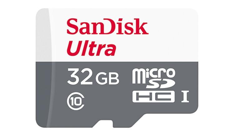 Thẻ Nhớ Sandisk Micro SD Ultra II 32GB Class 10 - 100MB/s (không Adapter) - Hãng Phân Phối Chính Thức