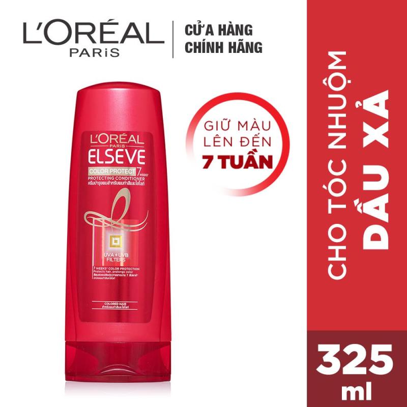 Dầu xả LOréal Elseve Color Protect 7 Weeks 325ml