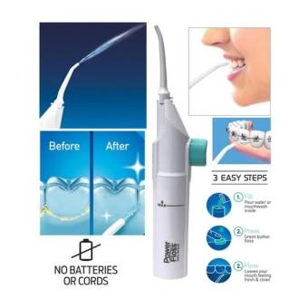 Dụng cụ xịt làm sạch kẽ răng power floss - máy tăm nước, dụng cụ làm trắng răng power floss cao câp, máy làm trắng răng