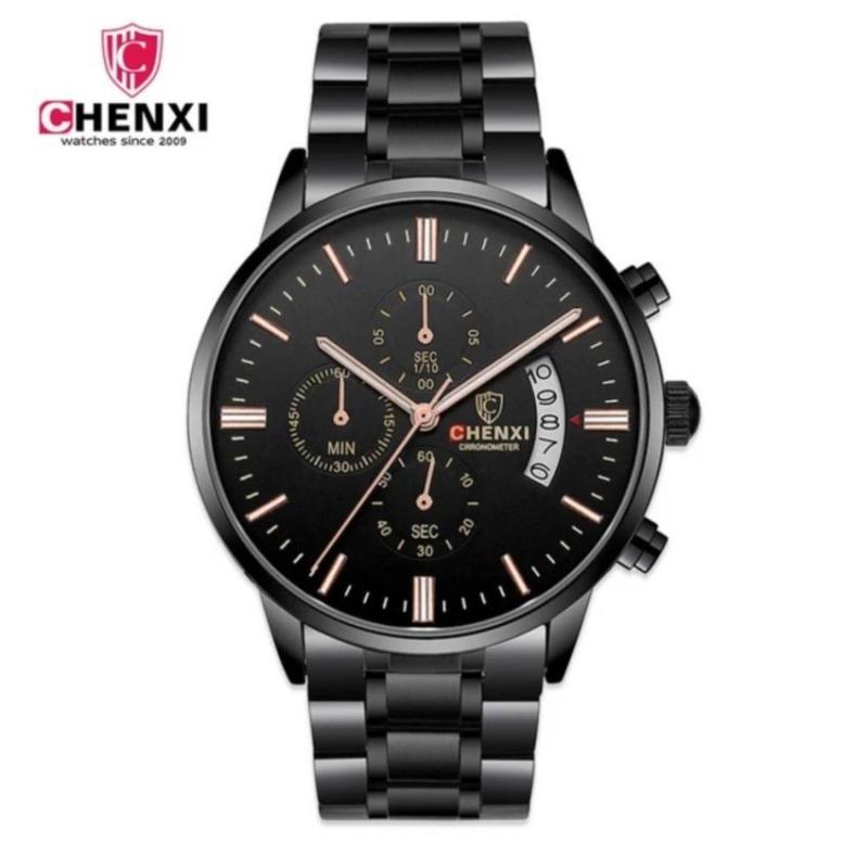 Giới thiệu sản phẩm Đồng hồ nam 6 kim dây thép đặc cao cấp Chenxi 907 bán chạy