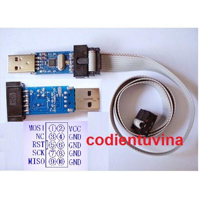 Mạch isp avr và 89s usb isp