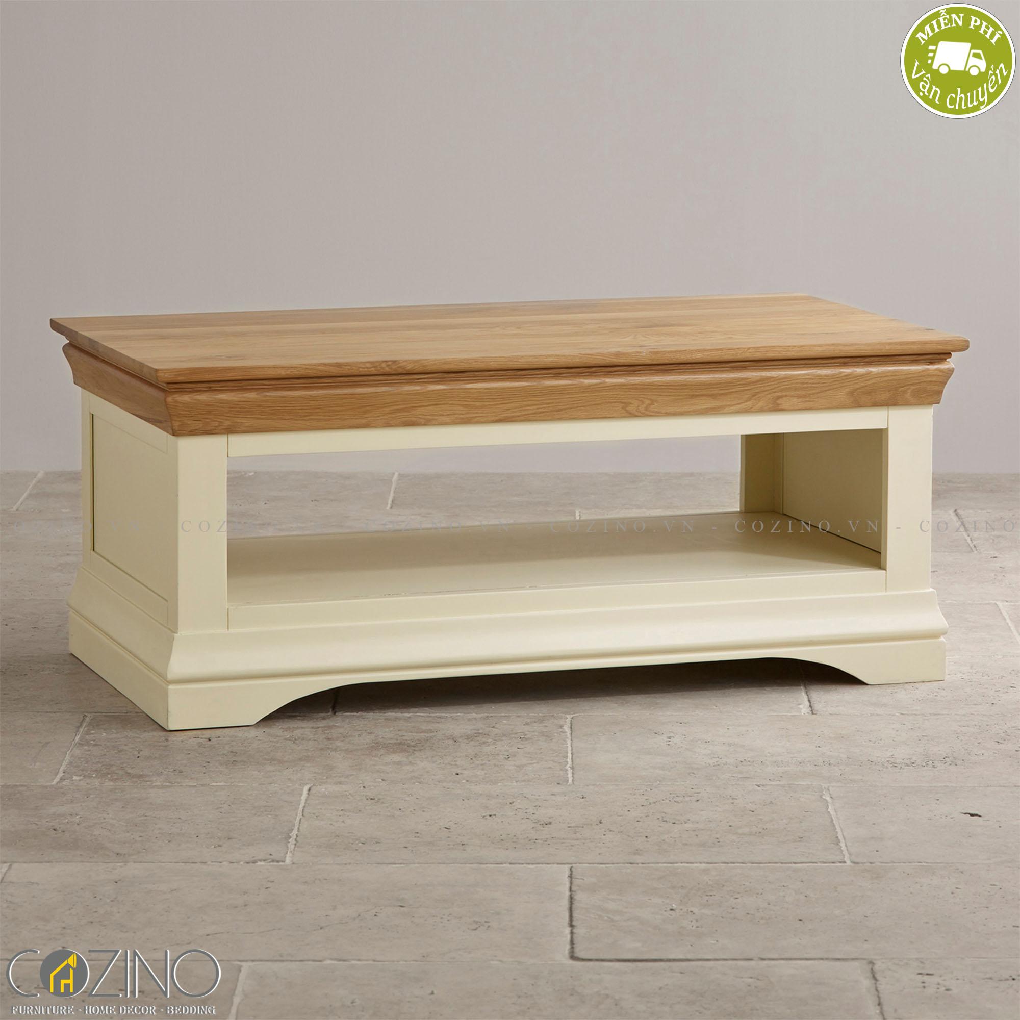 Bàn sofa Canary gỗ sồi