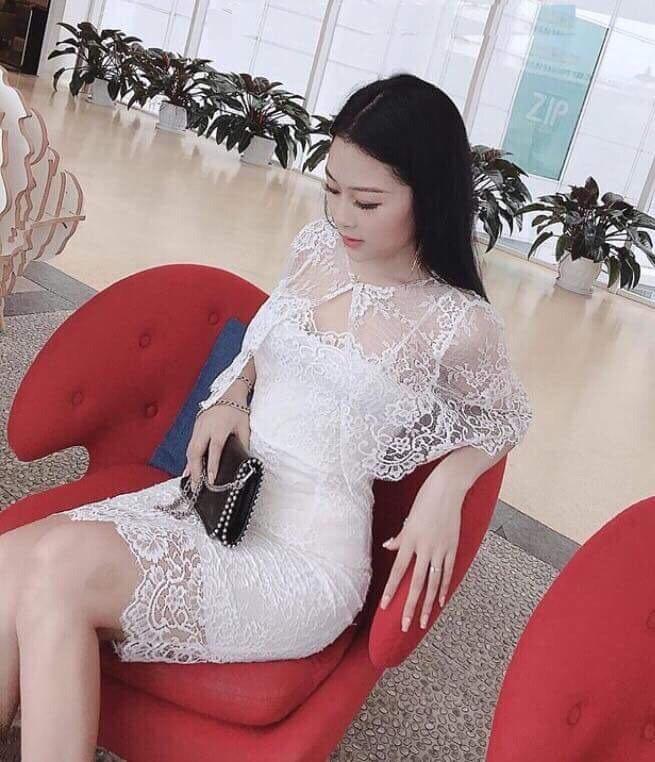 Đầm Body Ren Kèm Áo Khoác KIDLove Store Free Size 40-55Kg Hàng Giá Rẻ Chất Lượng Cao