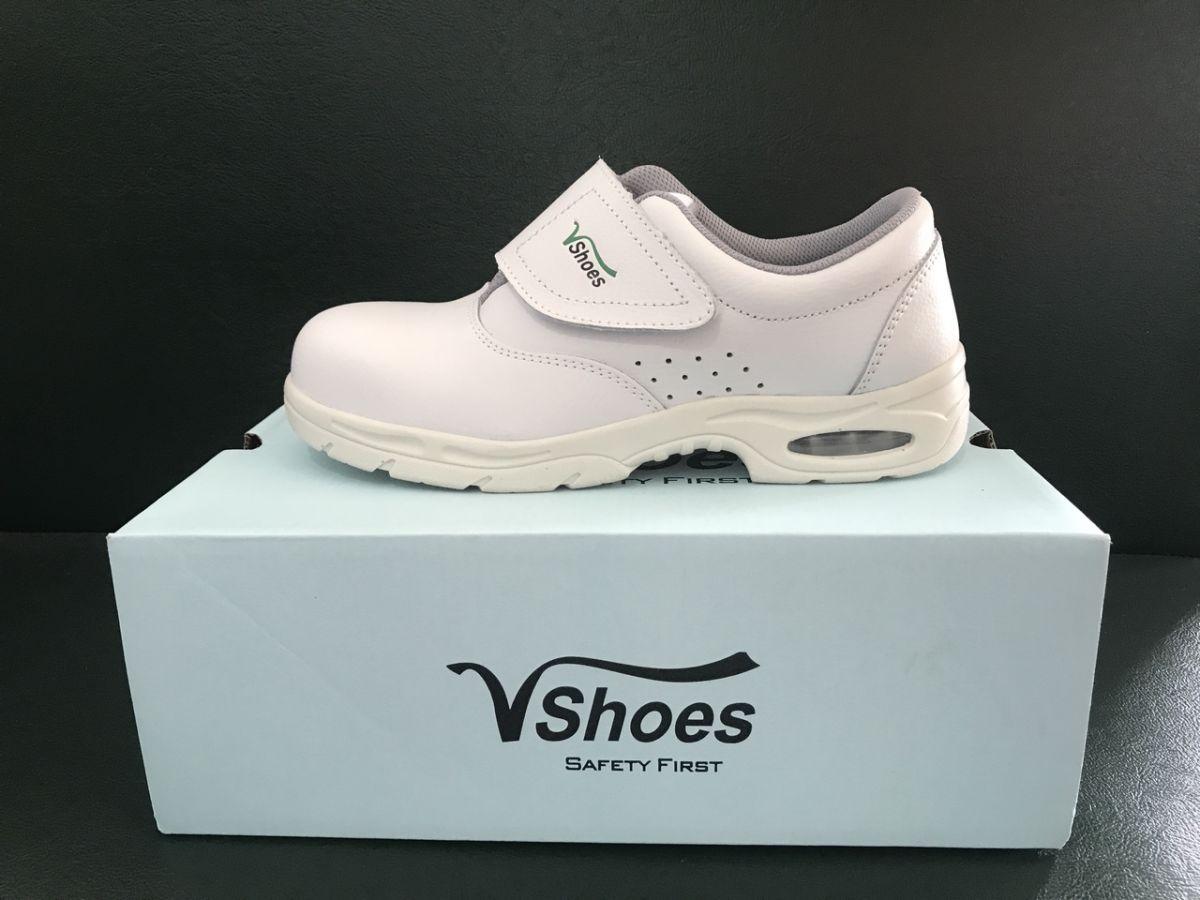Giày bảo hộ hàn quốc mũi phi kim loại vshoes vs-87 size 43