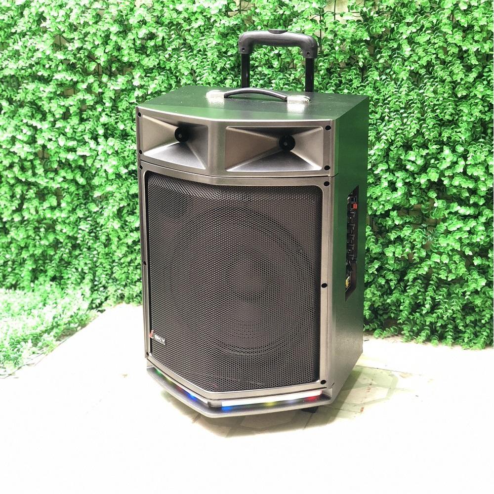 Loa kéo di động - Loa kéo Temeisheng - Loa kéo đa năng cỡ lớn cao cấp công xuất 250W Isky SKT-1200 Siêu bass 3 tâc công nghệ bluetooth 4.2 âm thanh 3D Hifi hát karaoke tặng kèm 2 Mic không dây cực xịn - Phân phối bởi Vietstore