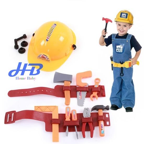 Bộ Đồ Chơi Dụng Cụ Làm Thợ Điện, Xây Dựng Cho Bé Vui Chơi Thỏa Thích - HOME BABY
