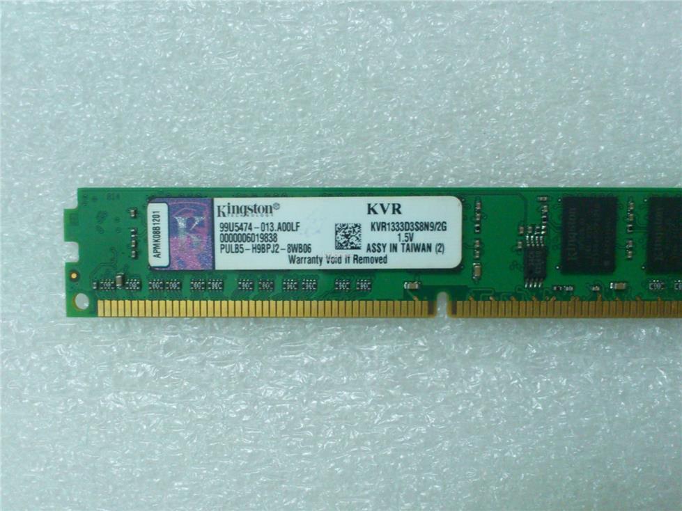 Ram máy tính pc ddr3 2g/1333 kingston