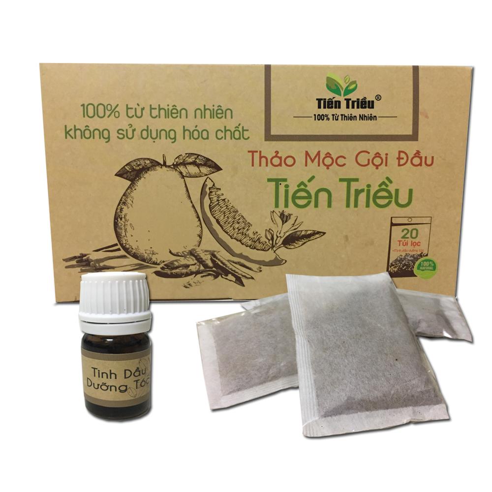 Thảo mộc Bồ kết túi lọc gội đầu Tiến Triều