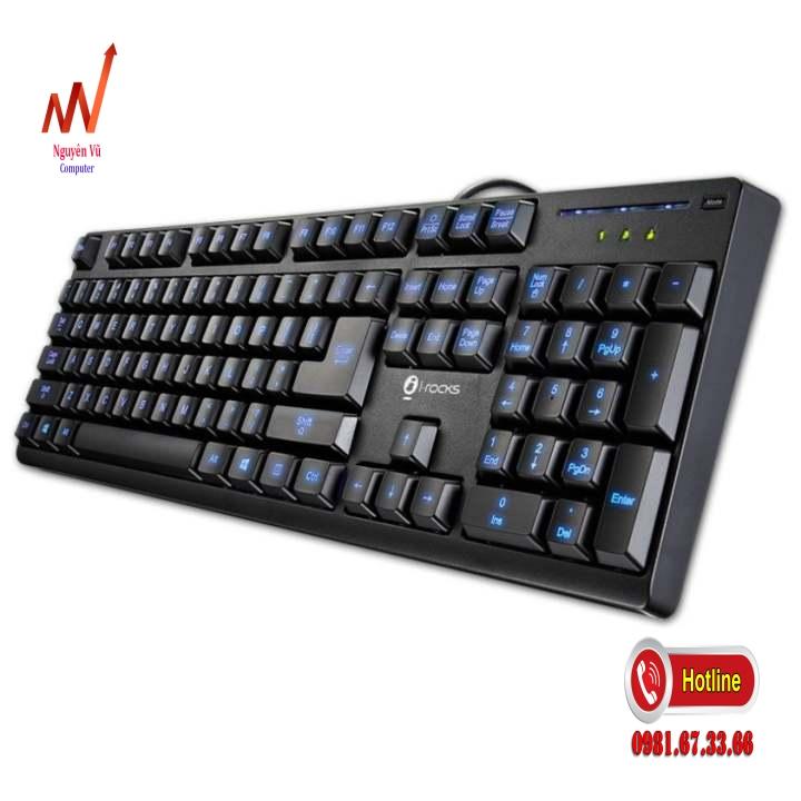 Bàn phím game i-rock 6260e led