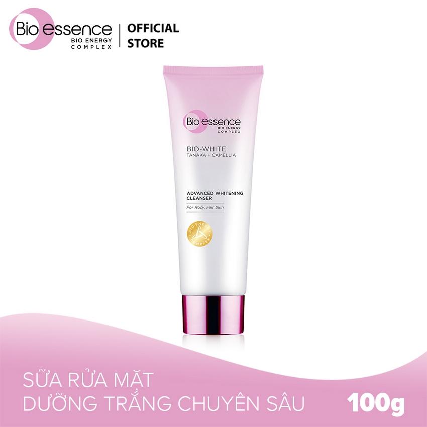 Sữa Rửa Mặt Dưỡng Trắng Chuyên Sâu Chiết Xuất Tanaka và Camellia Bio-essence 100g