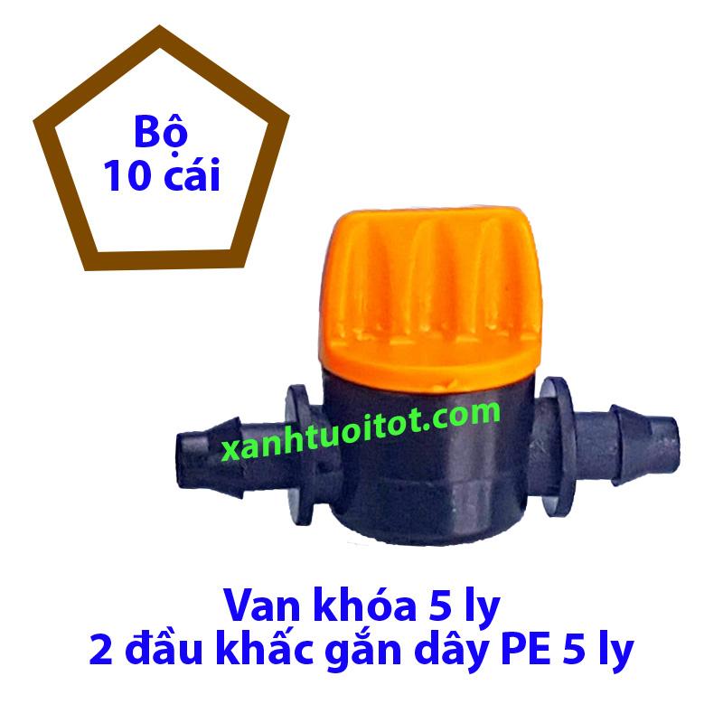 [HCM]Van khóa 5 ly 2 đầu khấc cắm dây 5 ly.