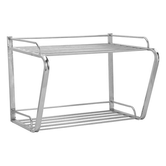 Prota Kệ lò vi sóng inox chữ D treo tường cao cấp loại lớn PT-972