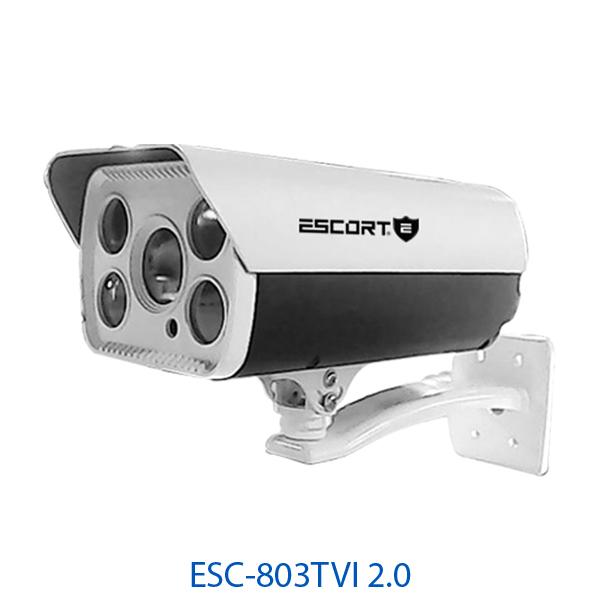 Camera thân tvi chuyên dùng gắn ngoài trời led array esc-803tvi 2.0