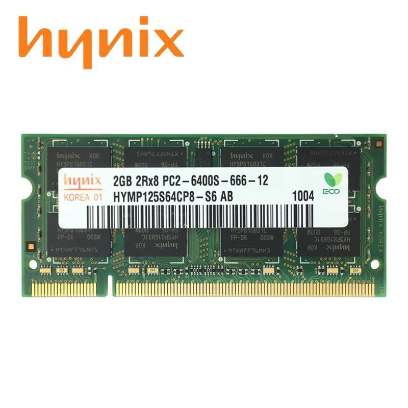 Hynix orignial Mới DDR2 2 gb 800 mhz PC2-6400S cho Laptop Bộ Nhớ RAM-quốc tế