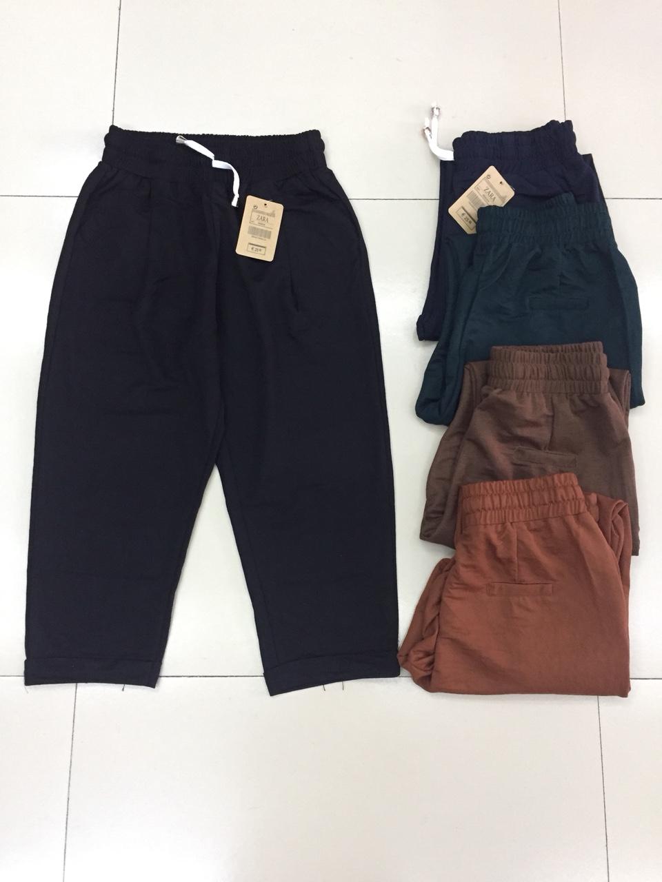 Quần kaki thun lửng nữ