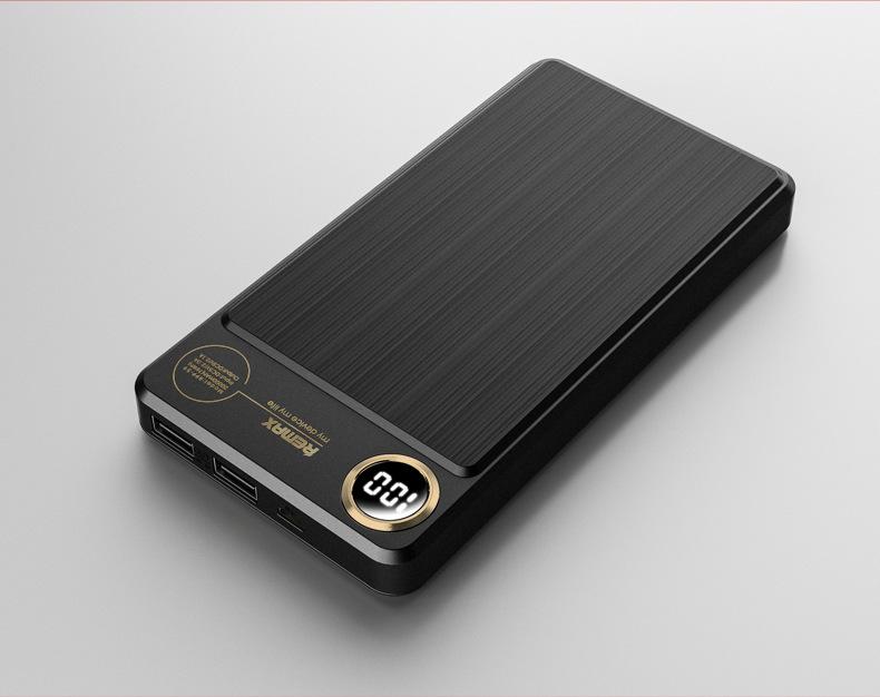 Pin sạc dự phòng cao cấp remax rpp-59 20000mah màn hình lcd
