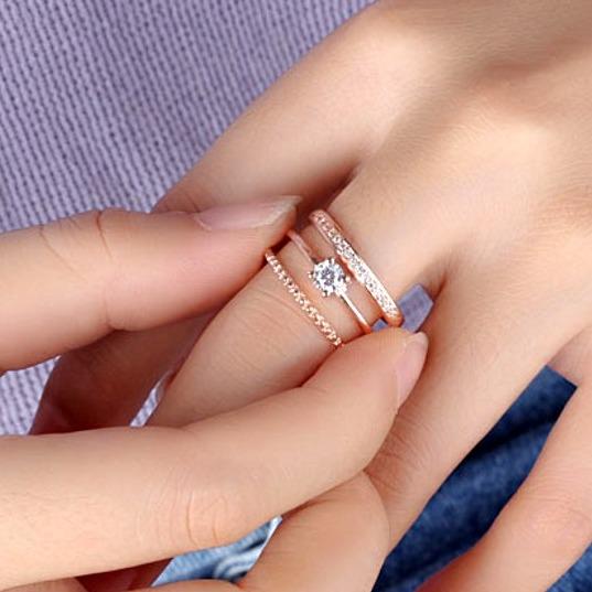 [HCM]Nhẫn bạc Nữ Giá sỉ Chất lượng cao cấp đính đá Zircon Nhật Bản sang trọng Mẫu mới nhất Quà tặng Tình yêu phong cách Hàn Quốc SPR-JZ121