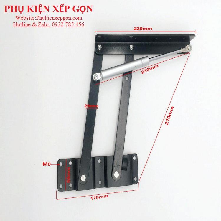 Bàn chân sắt gấp có ngăn kéo mặt gỗ cao su giá rẻ QP 314 - Nội Thất Quang  Phát