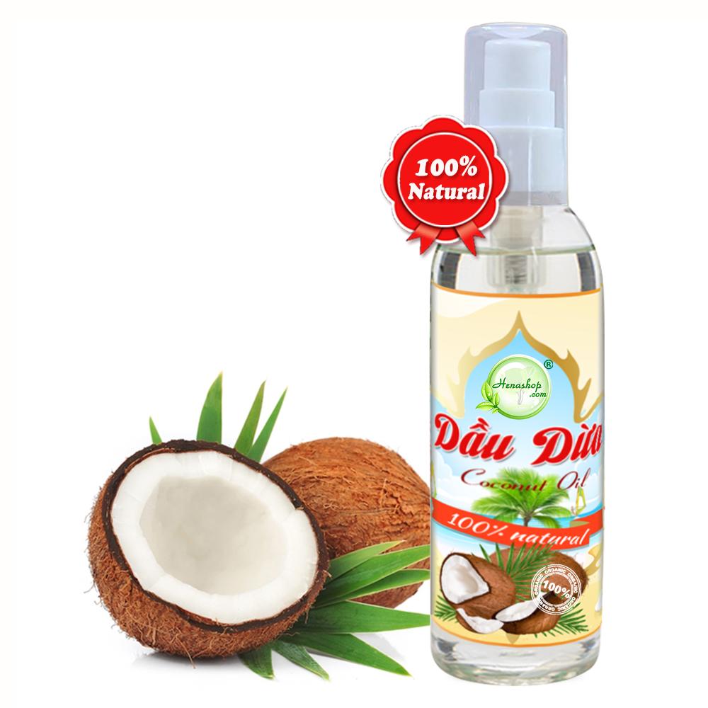 Dầu Dưỡng Da Nguyên Chất HENASHOP, Dầu Dừa, Dầu Olive, Dầu Gấc, Hạnh Nhân, Dầu Bơ, Thầu Dầu, Dầu Jojoba, Hạt Nho, Cám Gạo, Argan, Nụ Tầm Xuân 100ml - Henashop