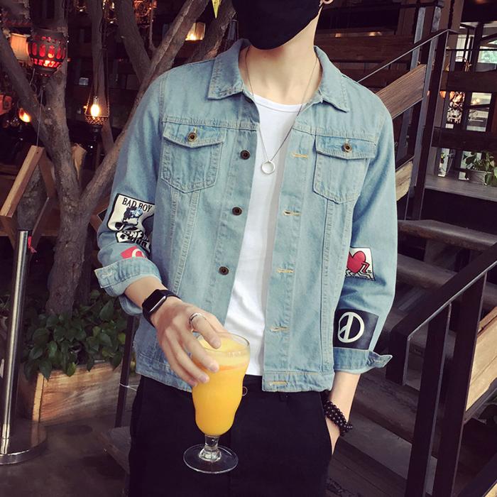 Áo khoác Jean nam Bad Boy số 8 thời trang