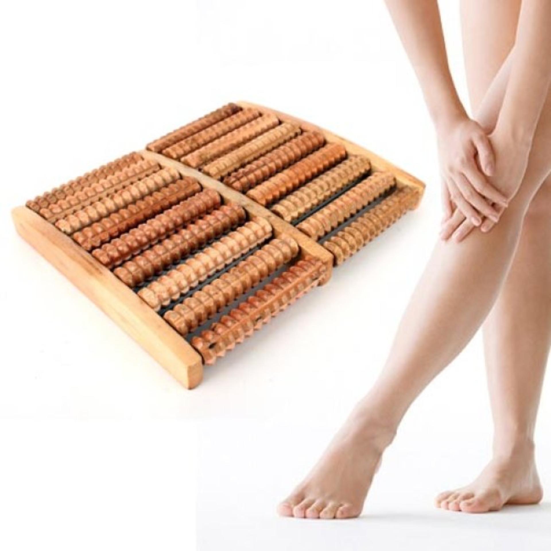 Dụng Cụ Massage Chân Bằng Gỗ Loại Lớn 8 cây Tmark + Tặng 1 quà tặng ngẫu nhiên trị giá 20.000 từ Tmark
