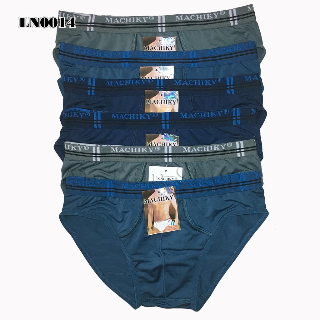 [HCM]12 Quần lót nam Machiky - Thun lạnh - Lưng bản nhỏ - LN0014x12