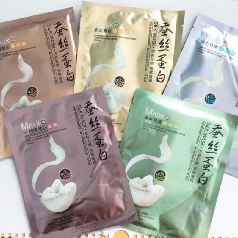 combo 10 miếng mặt nạ tơ tằm Onespring