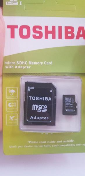 Thẻ nhớ điện thoại  Toshiba 64G micro SDHC