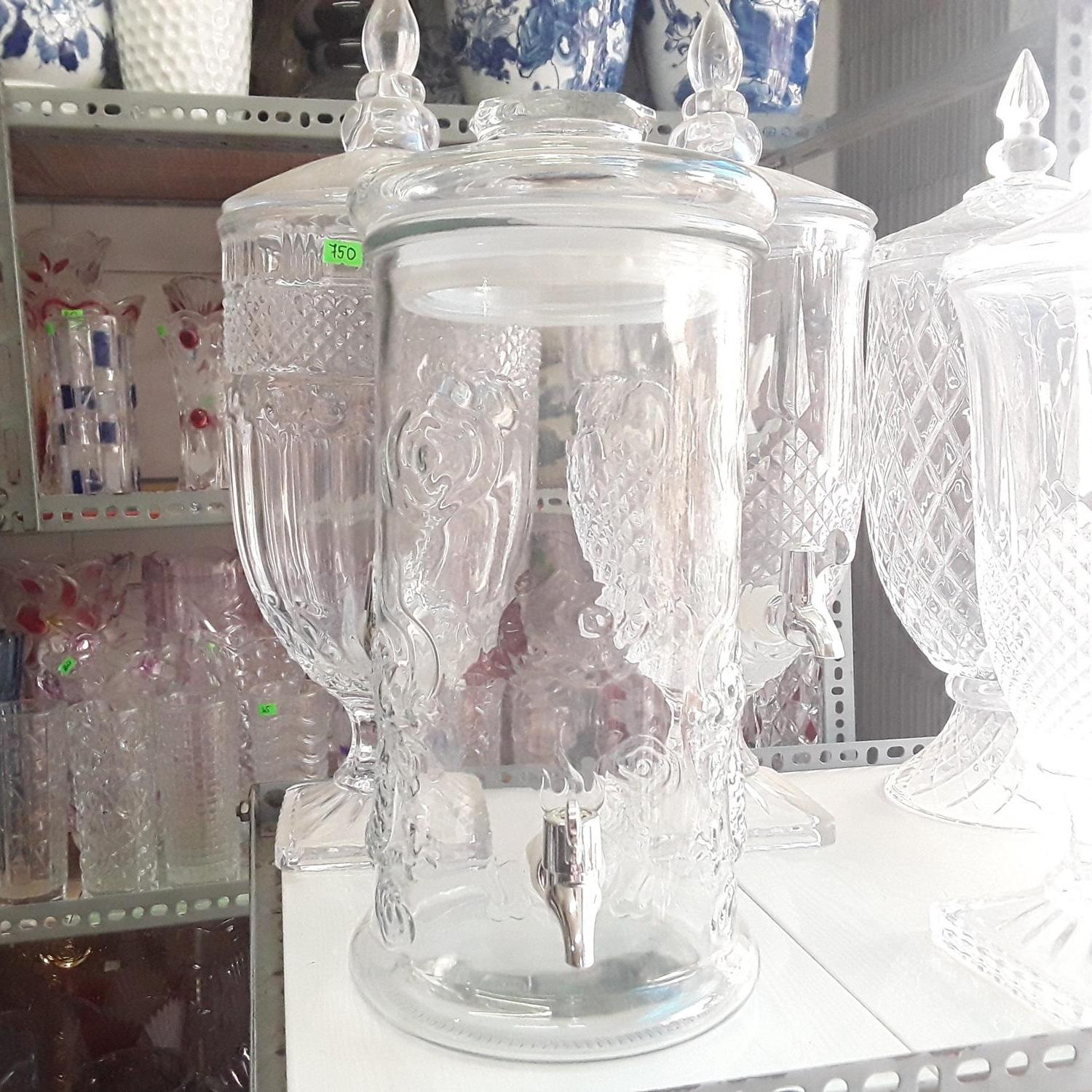 [HCM]Bình thủy tinh ngâm rượu 10l Ống Rồng có vòi