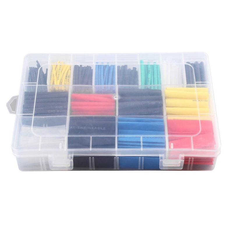 OH Polyolefin Heat Shrink Tube Ratio: 2:1 Cable Insulated Shrinkable Tube Red/Yellow/Green/Black/Blue/Cl