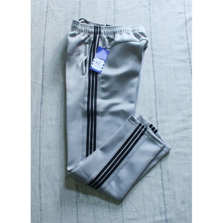 Quần nỉ thể thao 3 sọc màu xanh than