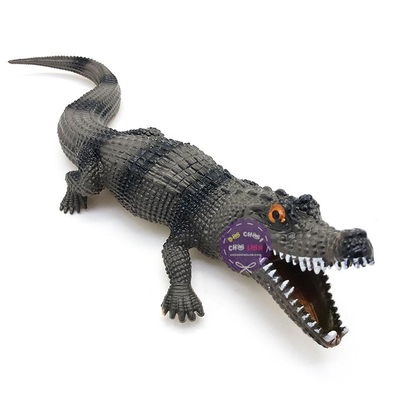 Đồ chơi mô hình cá sấu CHÍT bằng nhựa 30 cm - ĐỒ CHƠI CHỢ LỚN