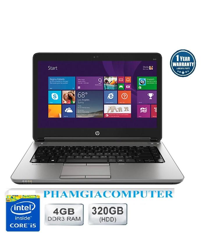 LAPTOP HP Probook 640 G1 Core i5 4300M 4G/320G 14in (Đen nhung)-Hàng nhập khẩu-Tặng Balo, chuột Wireless