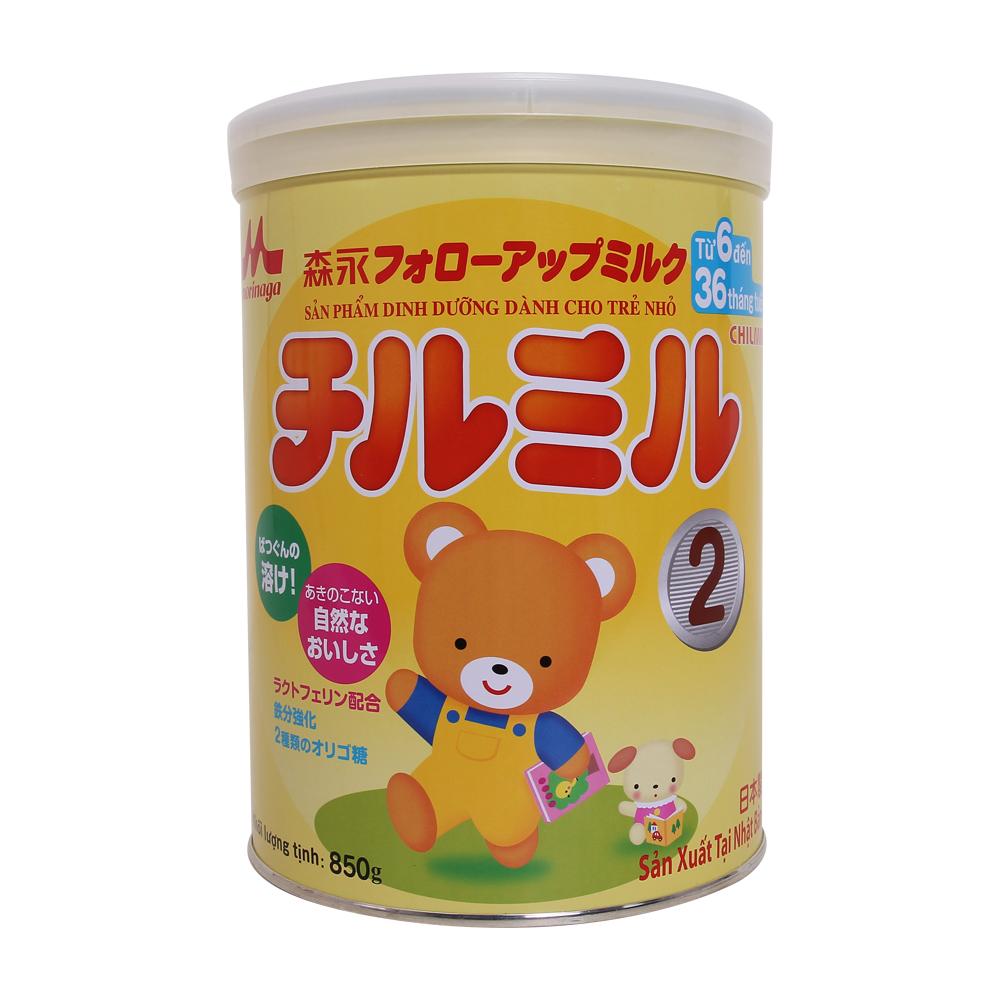 Sữa morinaga chimil số 2 850g