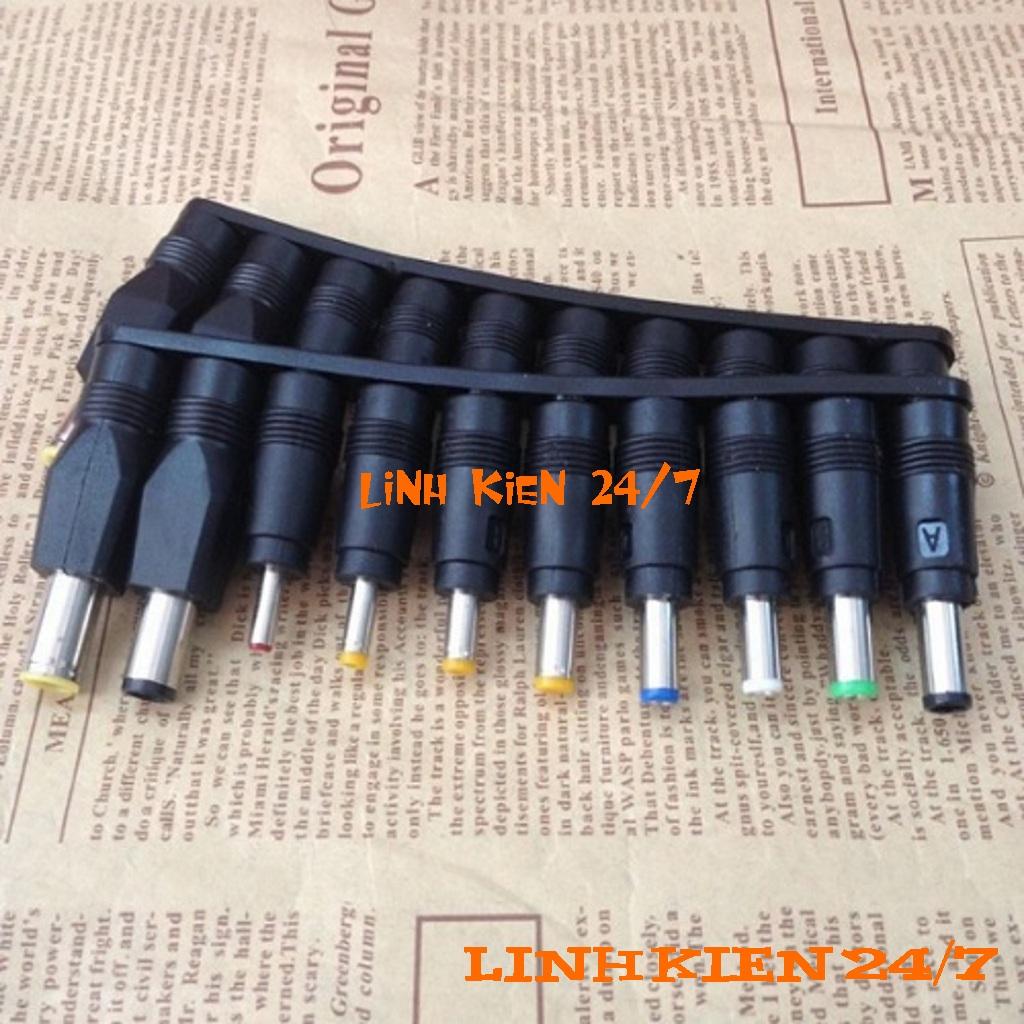 Bộ chuyển đổi từ jack dc 5.5x2.1mm sang 10 đầu jack dc
