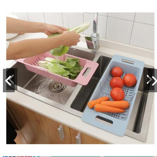 Rổ Gác Ngang Bồn Rửa Rút Gọn Lúa Mạch By Shop Sang Big
