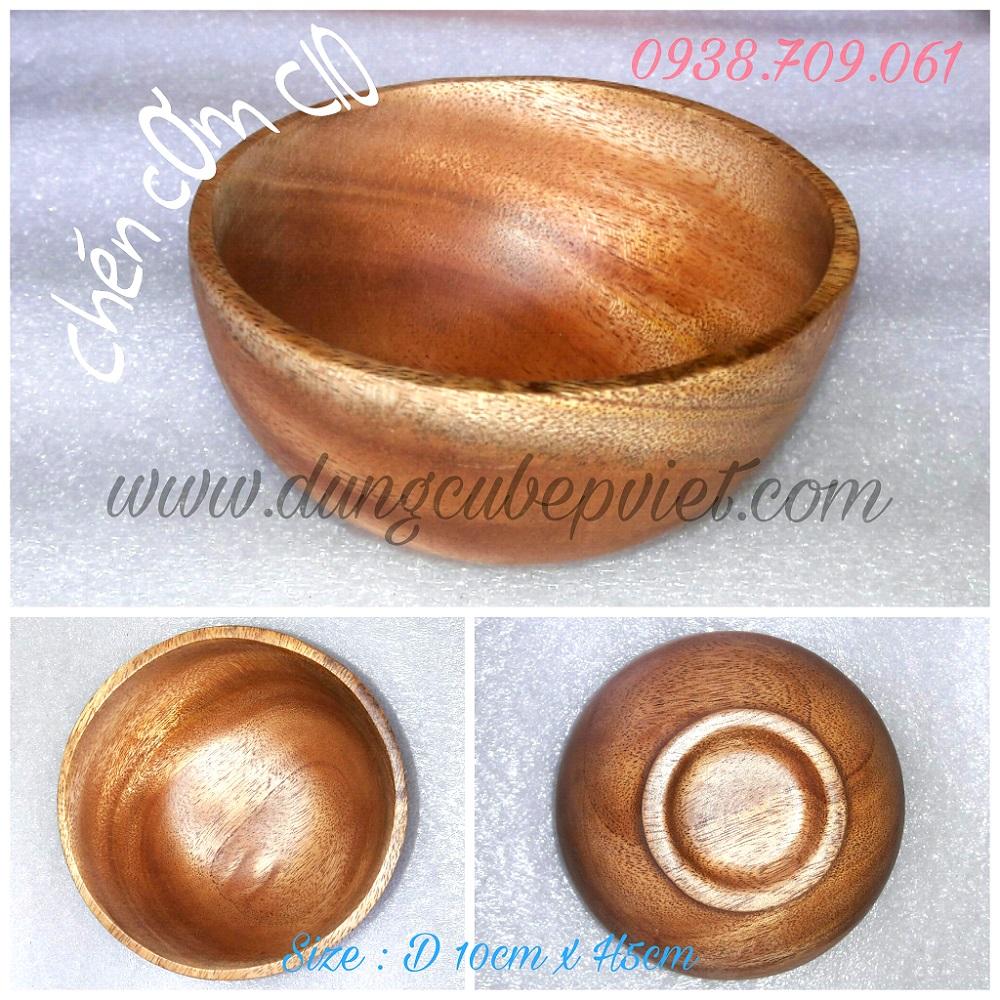 Chén cơm bằng gỗ - Chén gỗ nhỏ - Chén cơm cao cấp