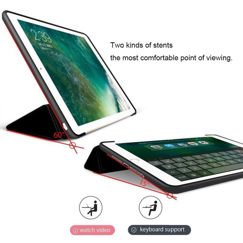 Bao da silicone dẻo PKCB - Smart cover dành cho iPad Mini 123/ iPad Mini 4/ iPad Mini 5 iPad Air/ iPad Air 2/ iPad Air 3 10.5 inch 2019/ iPad New 2017/ iPad Pro 9.7/ iPad 234/ iPad Pro 10.5/ iPad 10.2 inch
