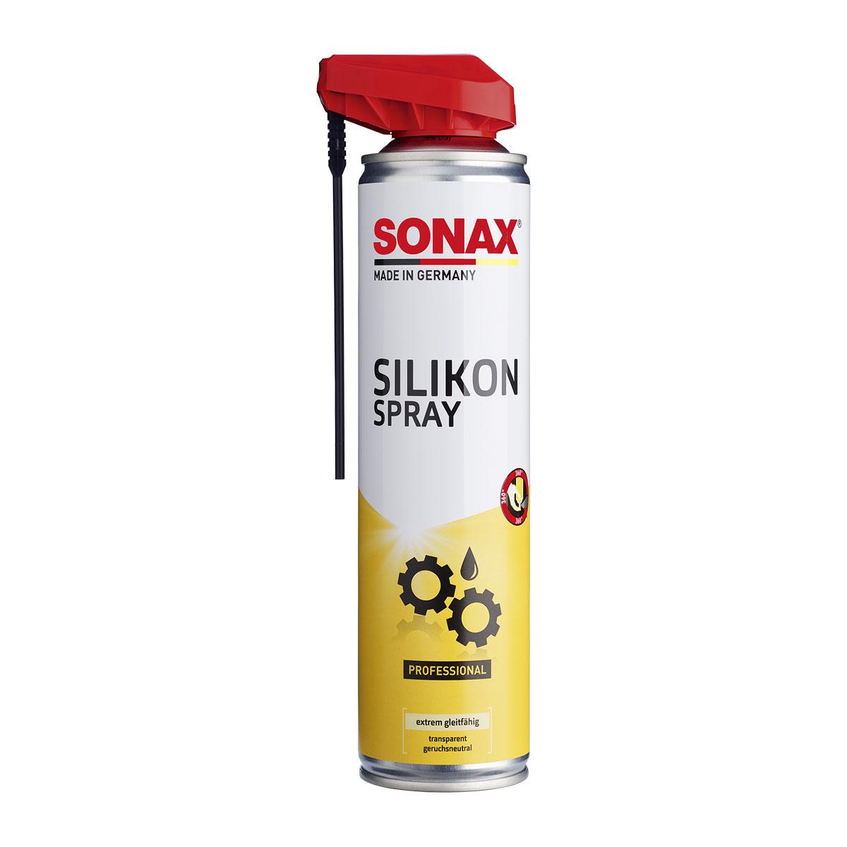 Chai xịt bôi trơn sonax silicone spray with easyspray 400ml