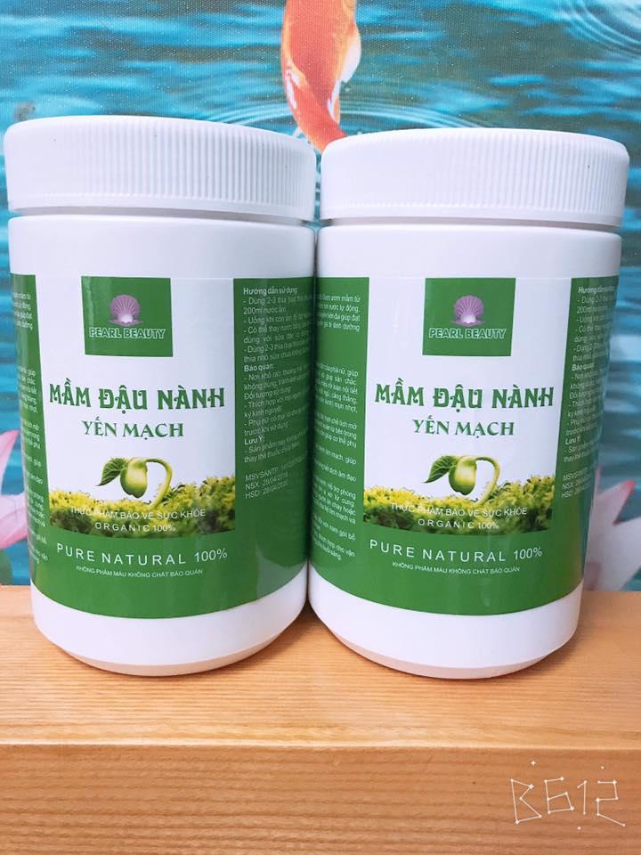 1KG ( 2 HỘP) MẦM ĐẬU NÀNH - YẾN MẠCH
