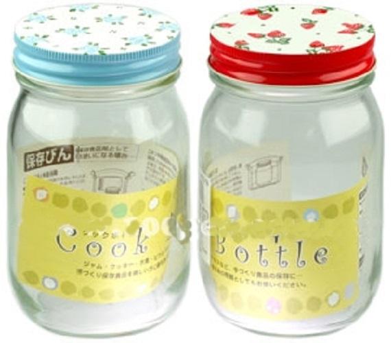 Lọ thủy tinh nắp kim loại 450ml