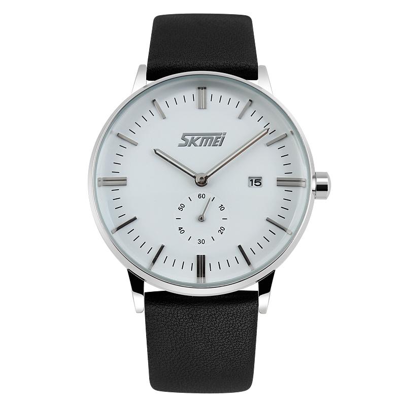 Đồng hồ nam dây da skmei 9083cl