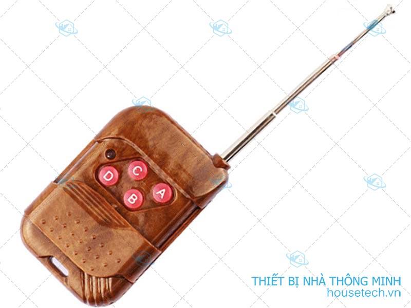 Tay điều khiển từ xa remote rf 315mhz vân gỗ