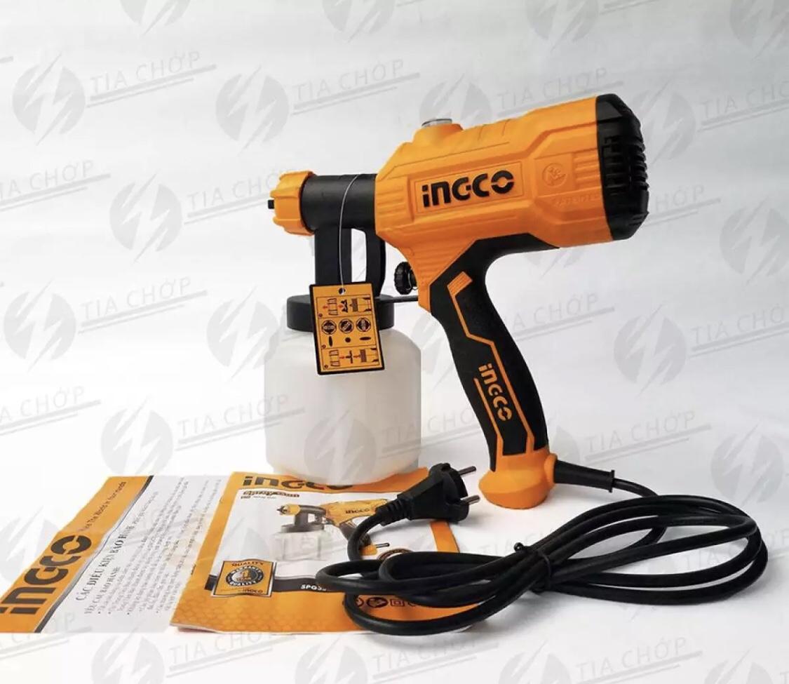 350W MÁY PHUN SƠN DÙNG ĐIỆN INGCO SPG3508